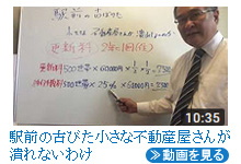 駅前の古びた小さな不動産屋さんが潰れないわけ